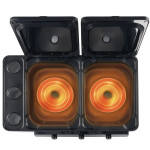 Hot Stone Heater & Massage Oil Heater Θερμαντήρας για ηφαιστειακές θεραπευτικές πέτρες Βασάλτη & Θερμαντήρας Ελαίων με Δοχεία